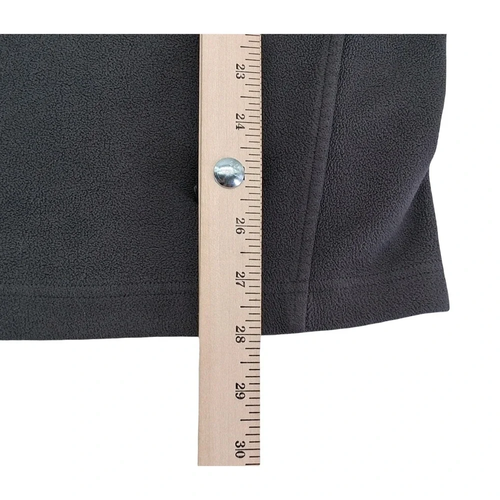 The North Face Fleece Jacket Mens XL Gray Full Zip Pockets Outdoor Hiking